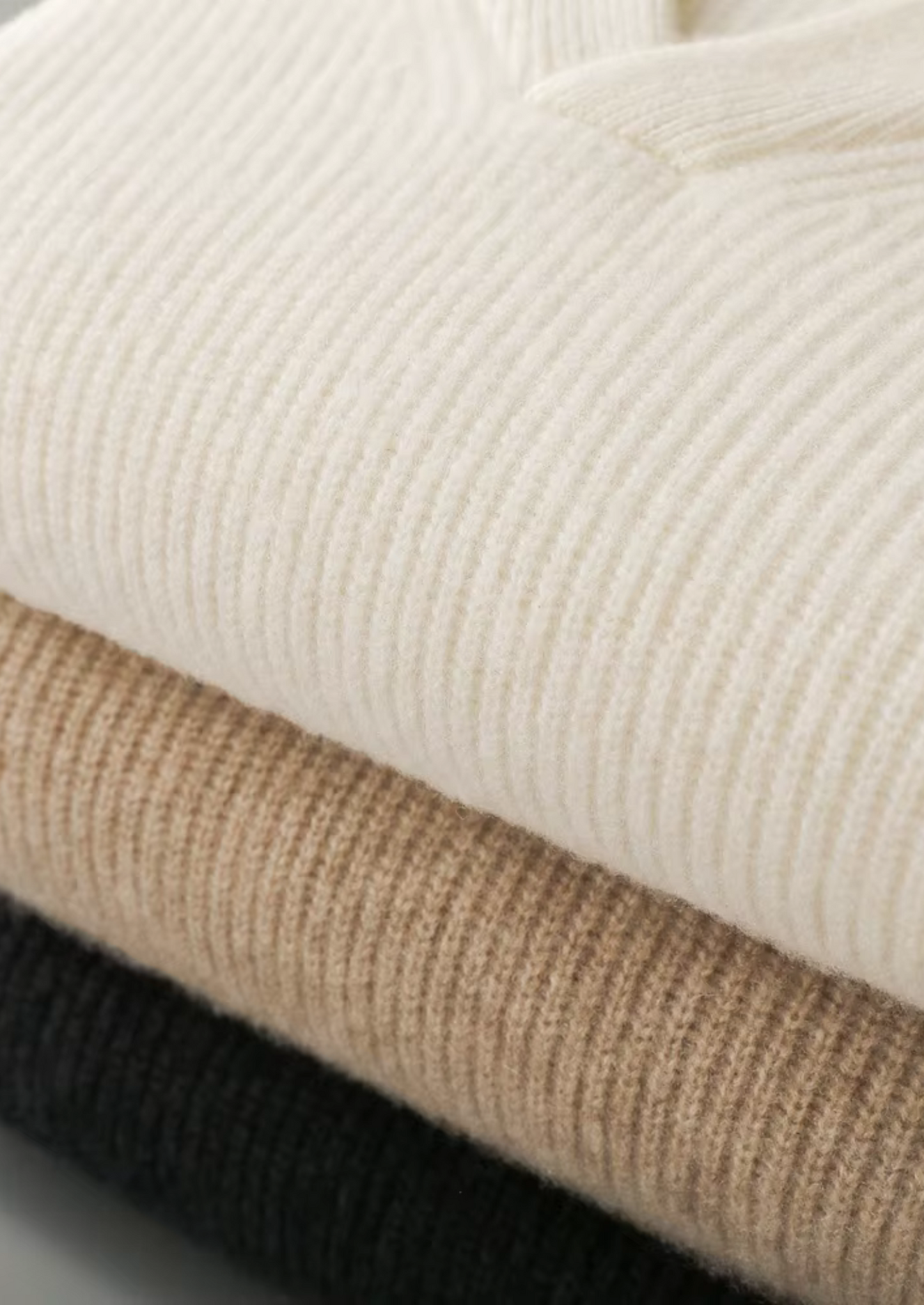 Cashmere V-neck sweater