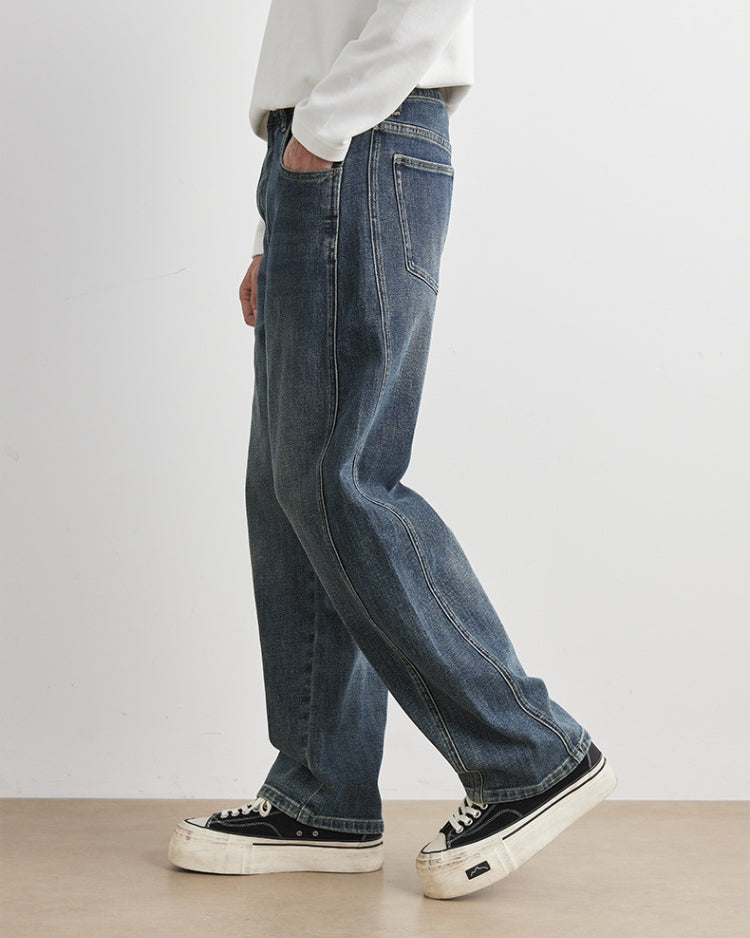 Oversized relaxed vintage jeans with Beni