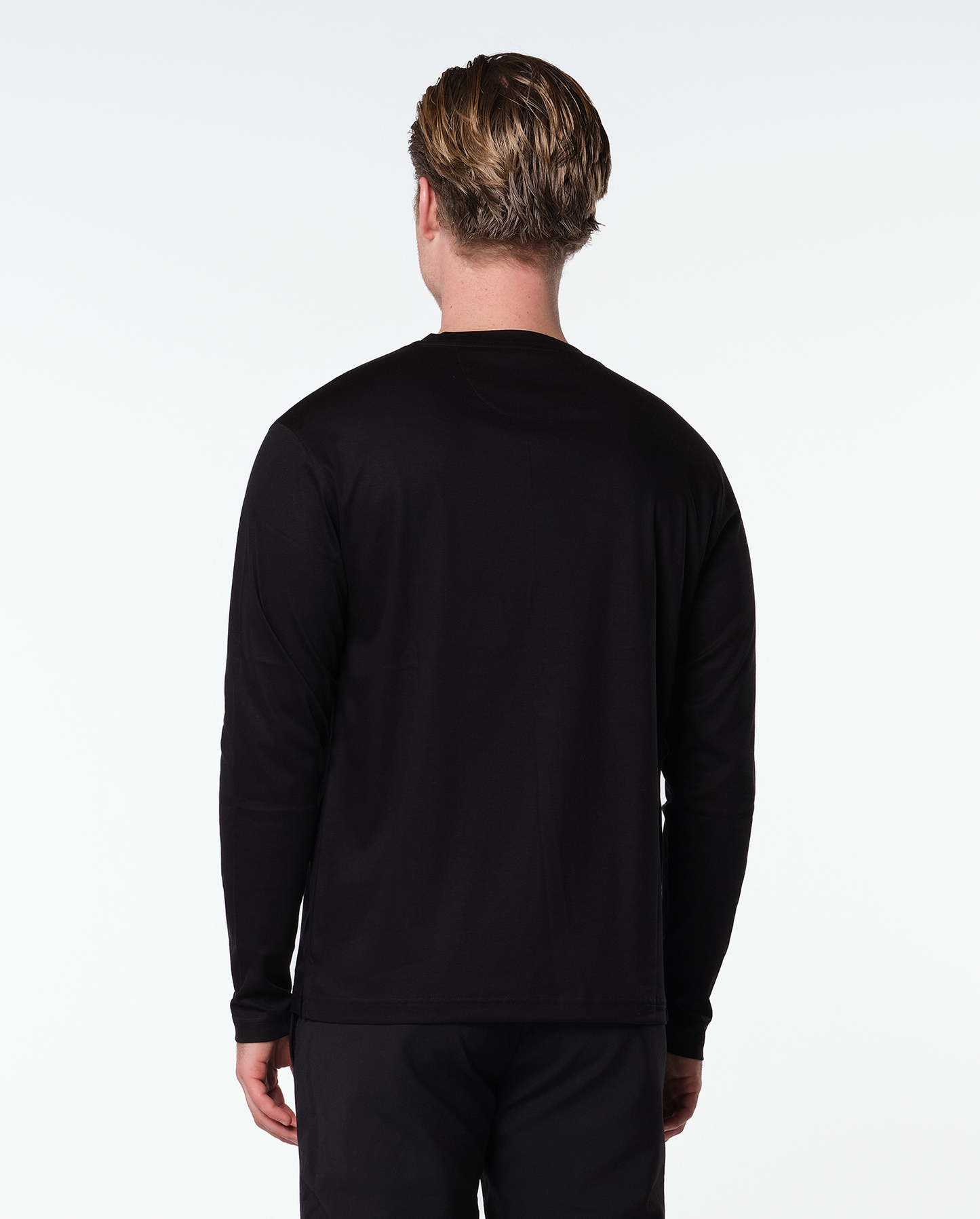 Black Lace Side T-Shirt
