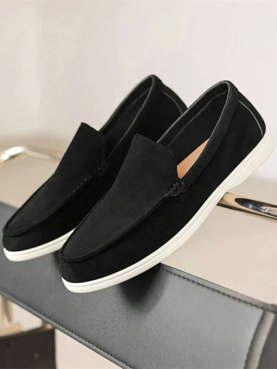 Men's loafers, relaxed, autumn