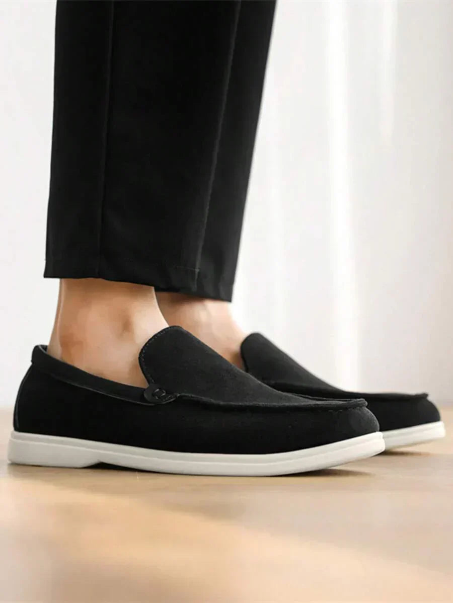 Men's loafers, relaxed, autumn