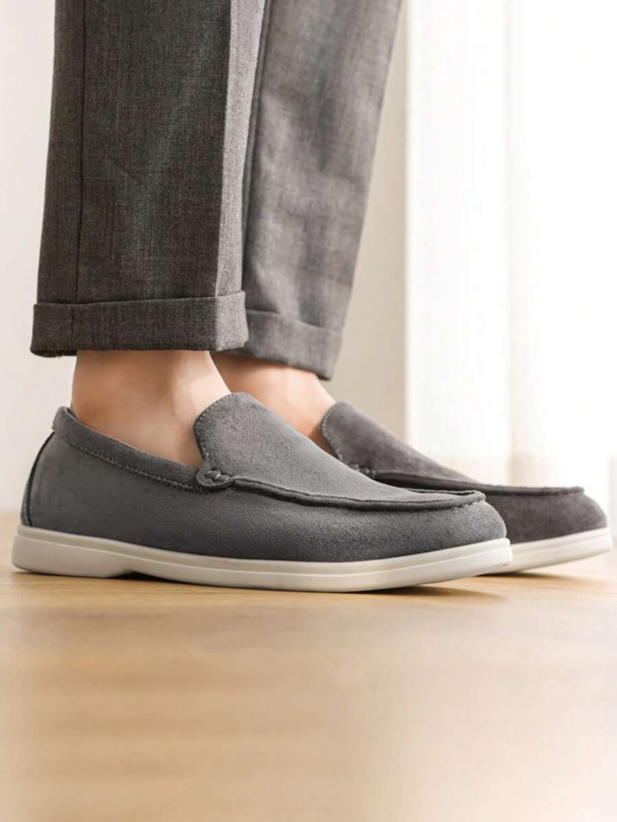 Men's loafers, relaxed, autumn