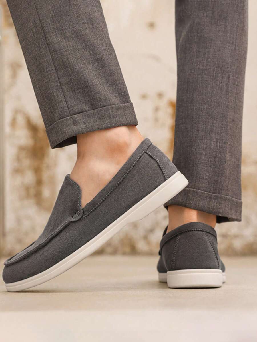 Men's loafers, relaxed, autumn