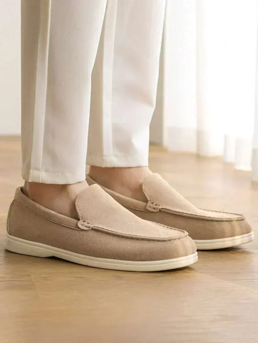 Men's loafers, relaxed, autumn