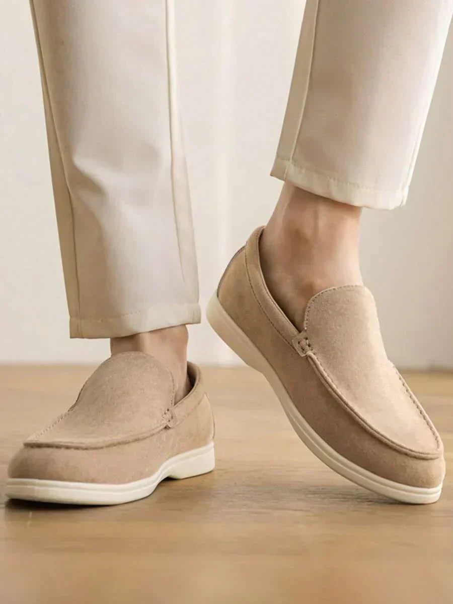 Men's loafers, relaxed, autumn