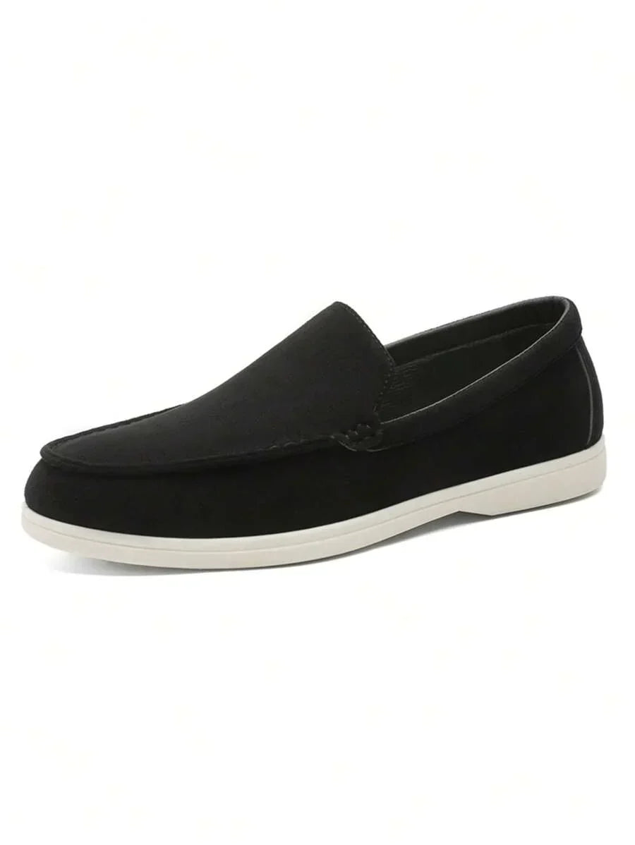 Men's loafers, relaxed, autumn