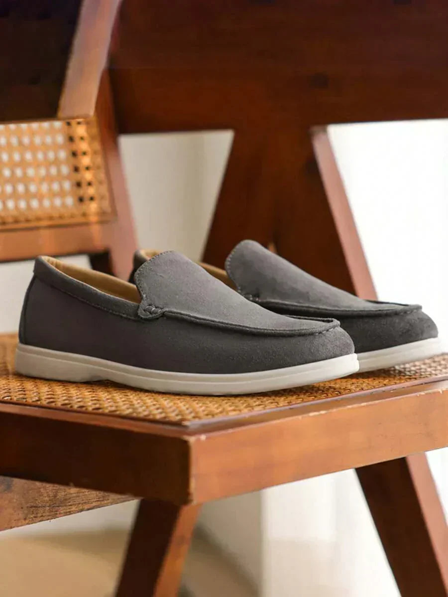 Men's loafers, relaxed, autumn