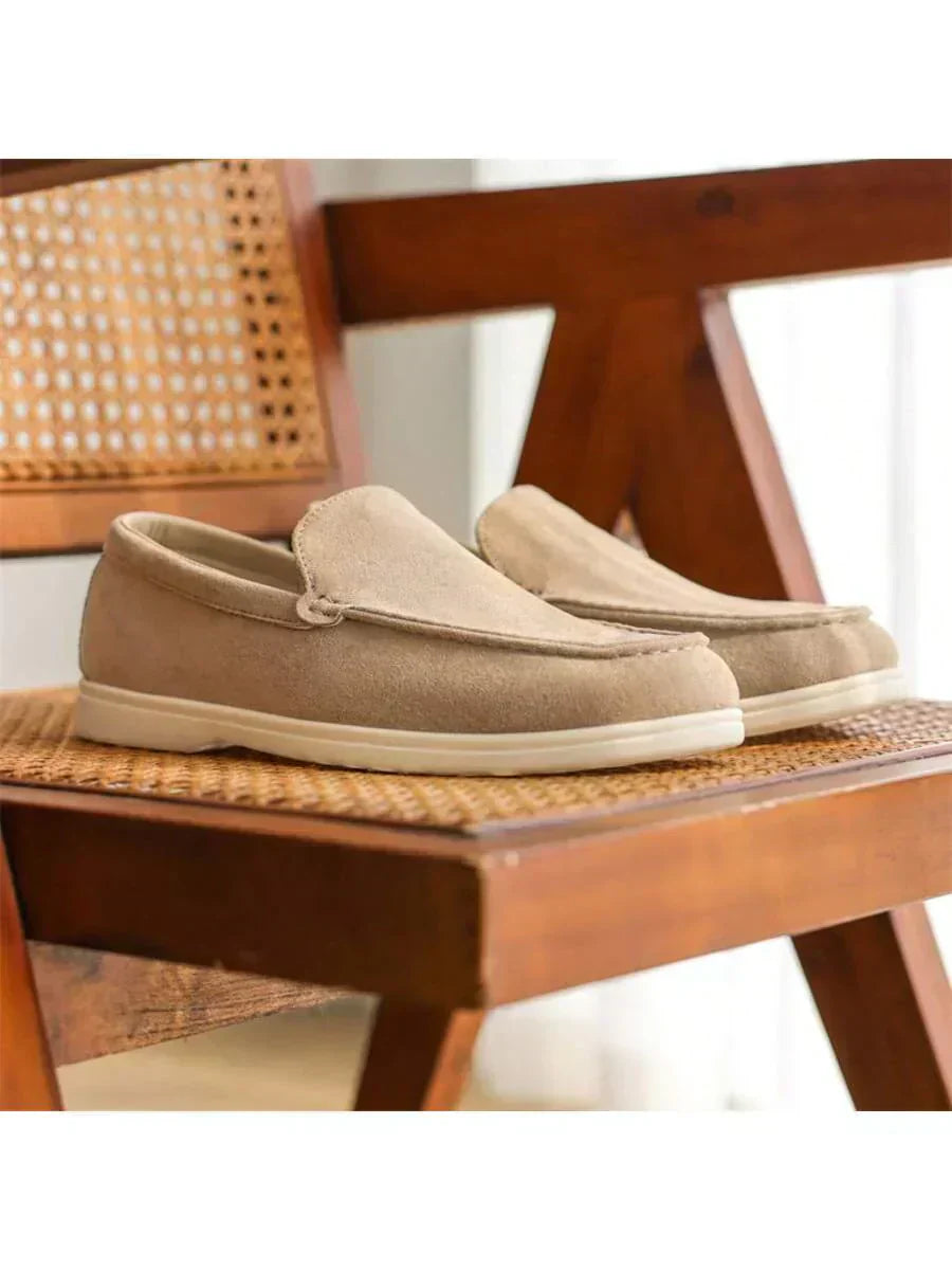 Men's loafers, relaxed, autumn