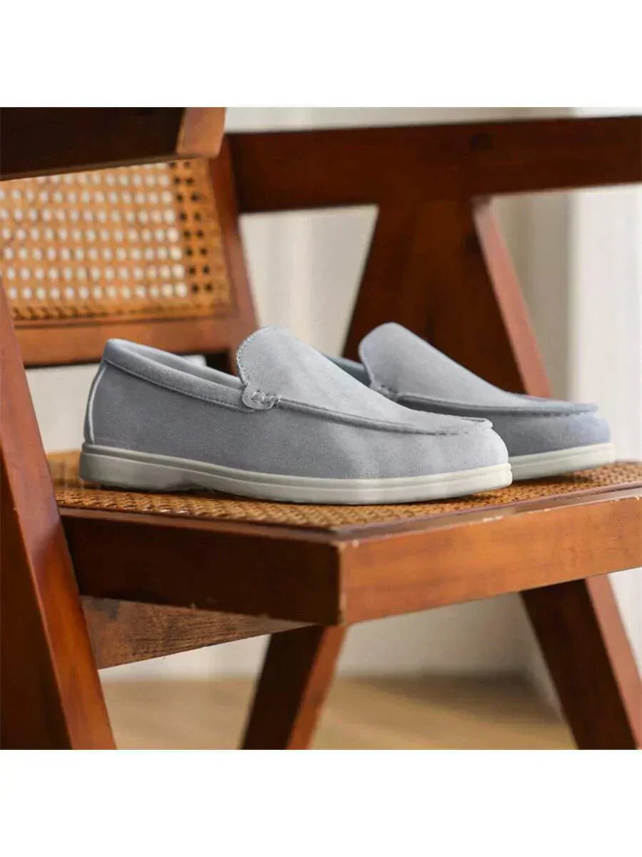 Men's loafers, relaxed, autumn