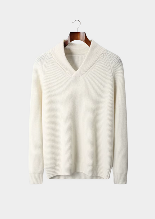 Cashmere V-neck sweater