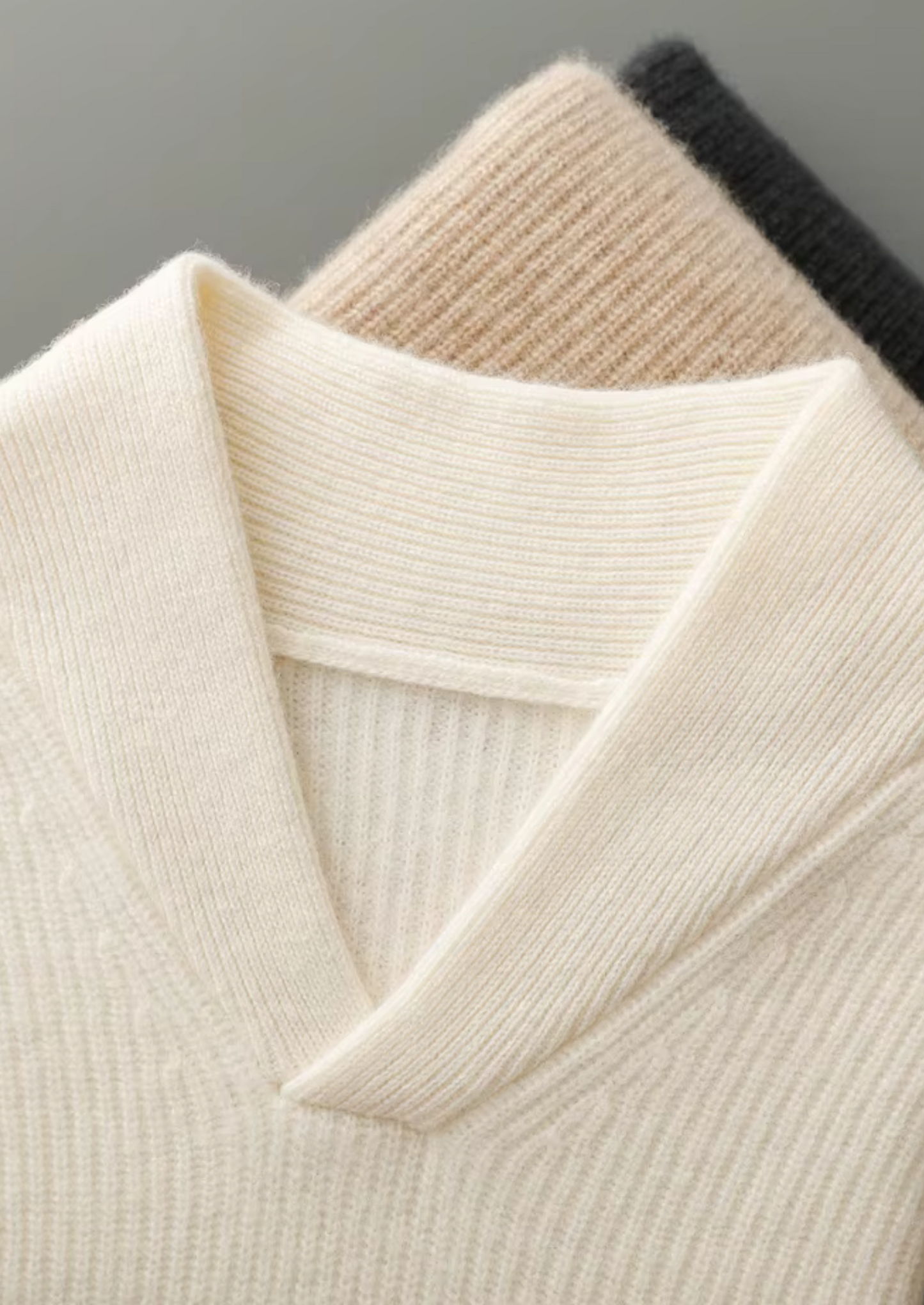 Cashmere V-neck sweater