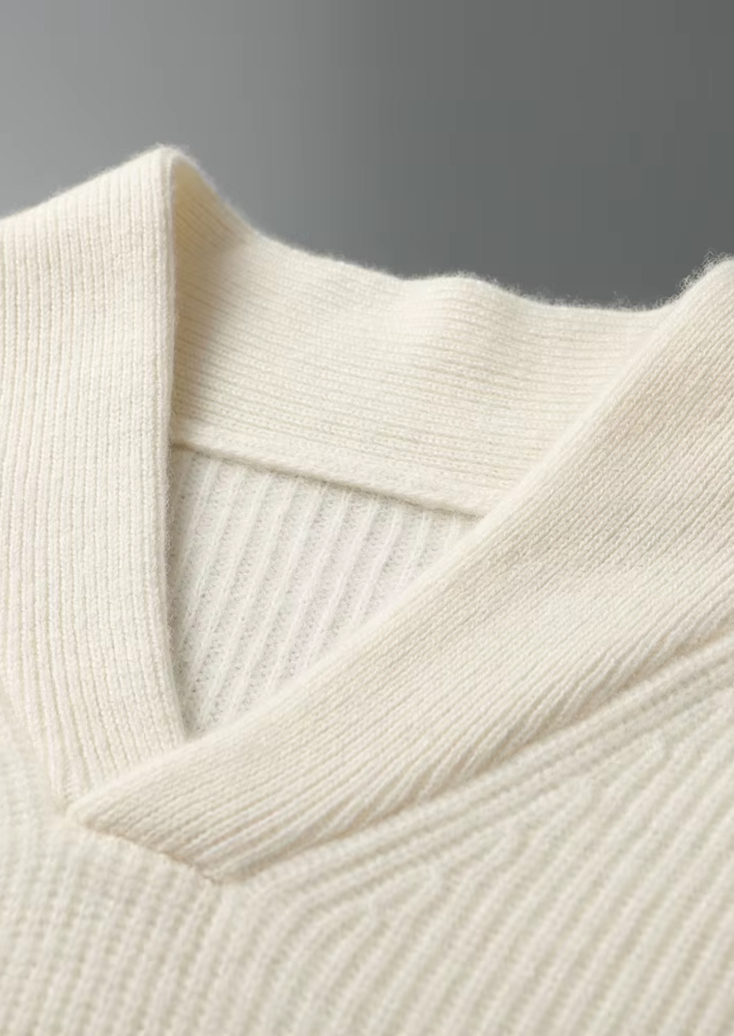 Cashmere V-neck sweater