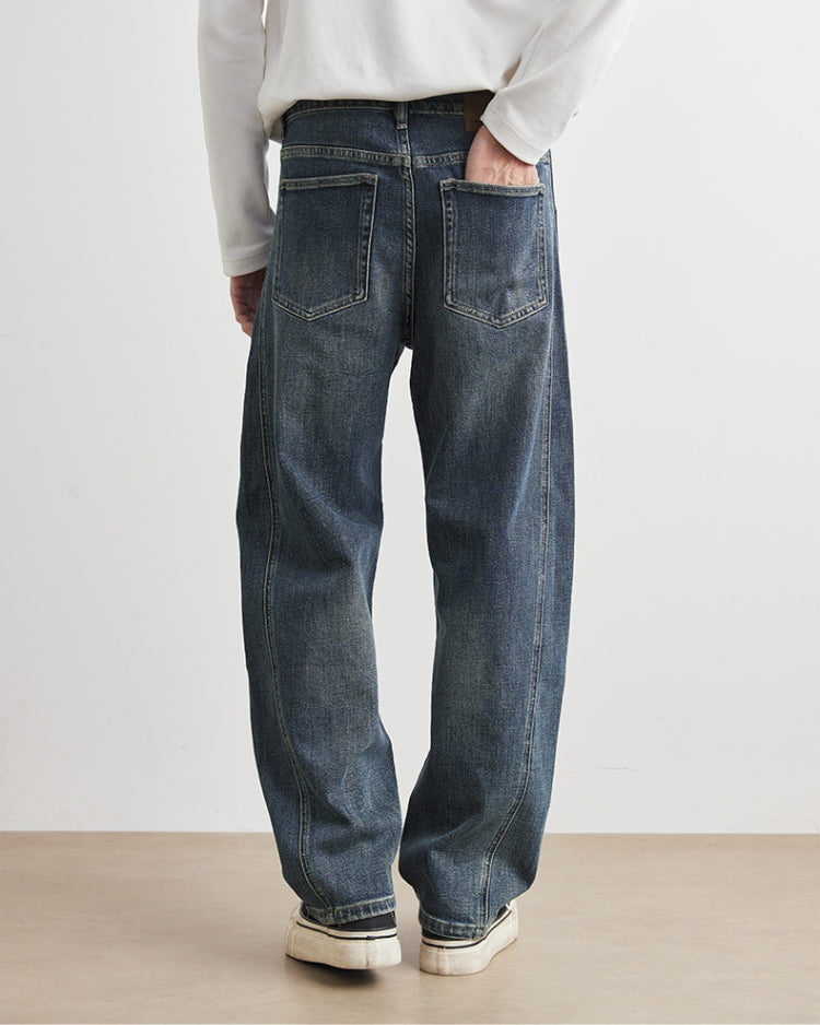 Oversized relaxed vintage jeans with Beni