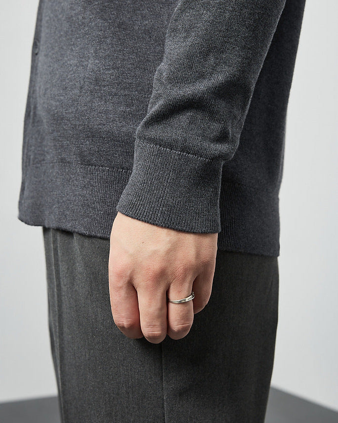 Mimaike Essential V-neck knit cardigan