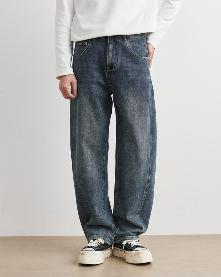 Oversized relaxed vintage jeans with Beni