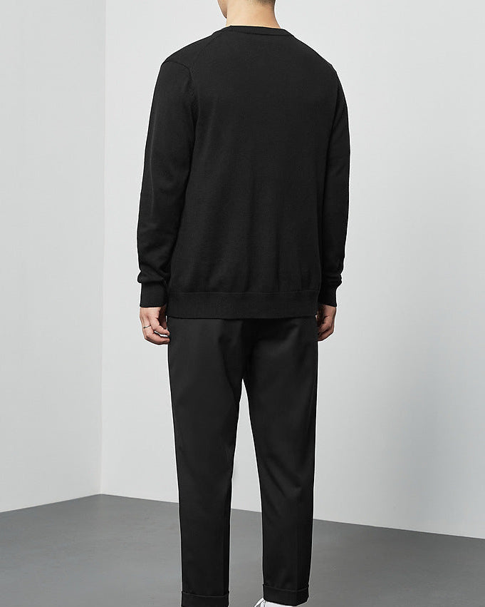 Mimaike Essential V-neck knit cardigan