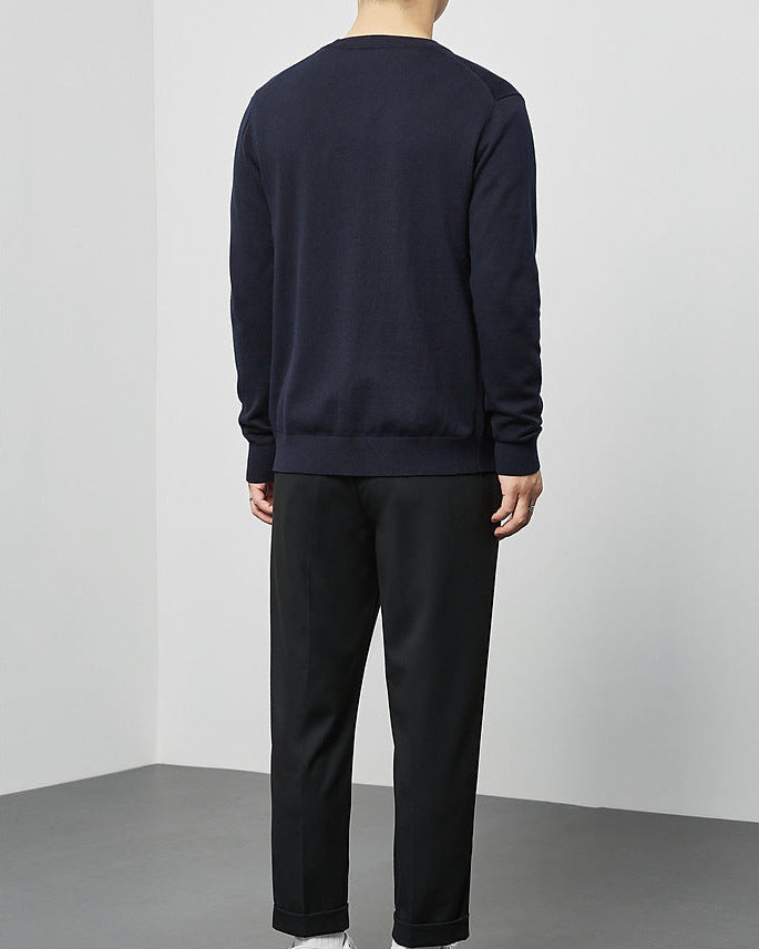 Mimaike Essential V-neck knit cardigan