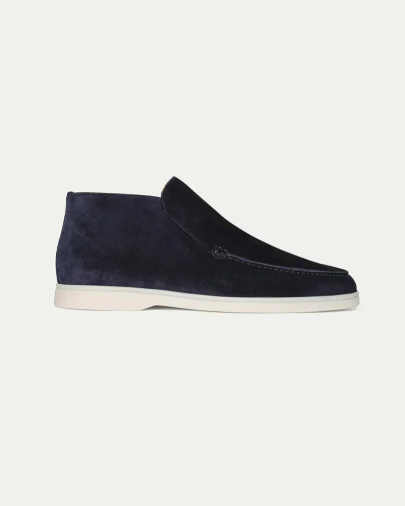 Dark blue city loafers