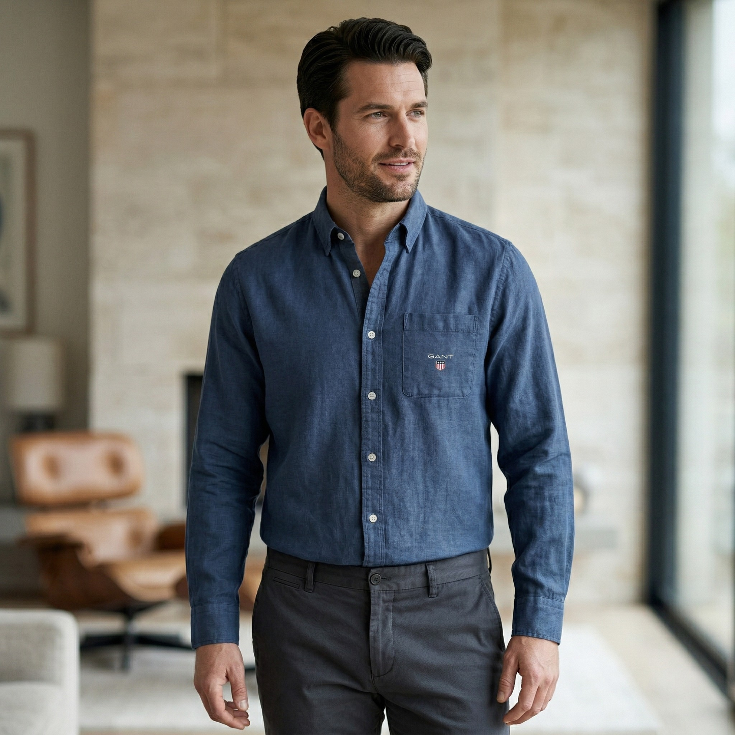 GANT® Lightweight collared shirt