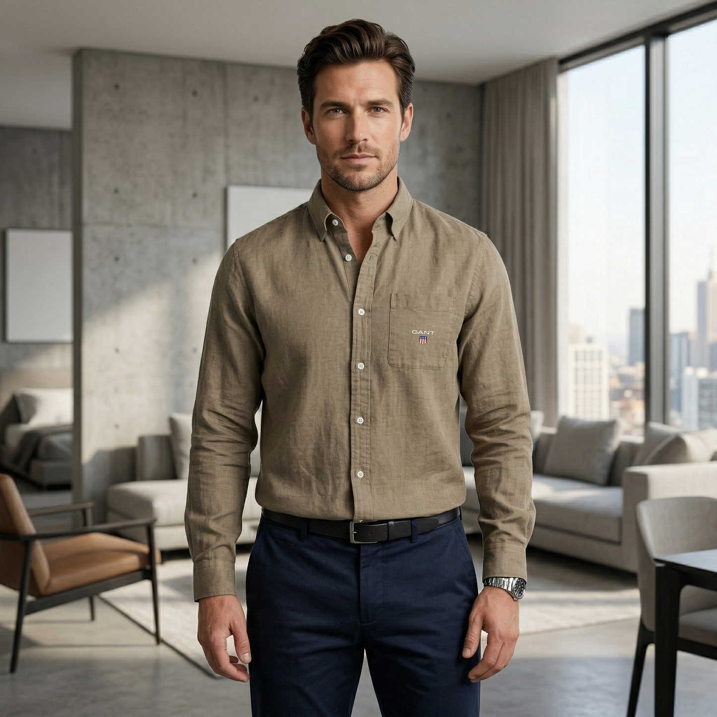 GANT® Lightweight collared shirt