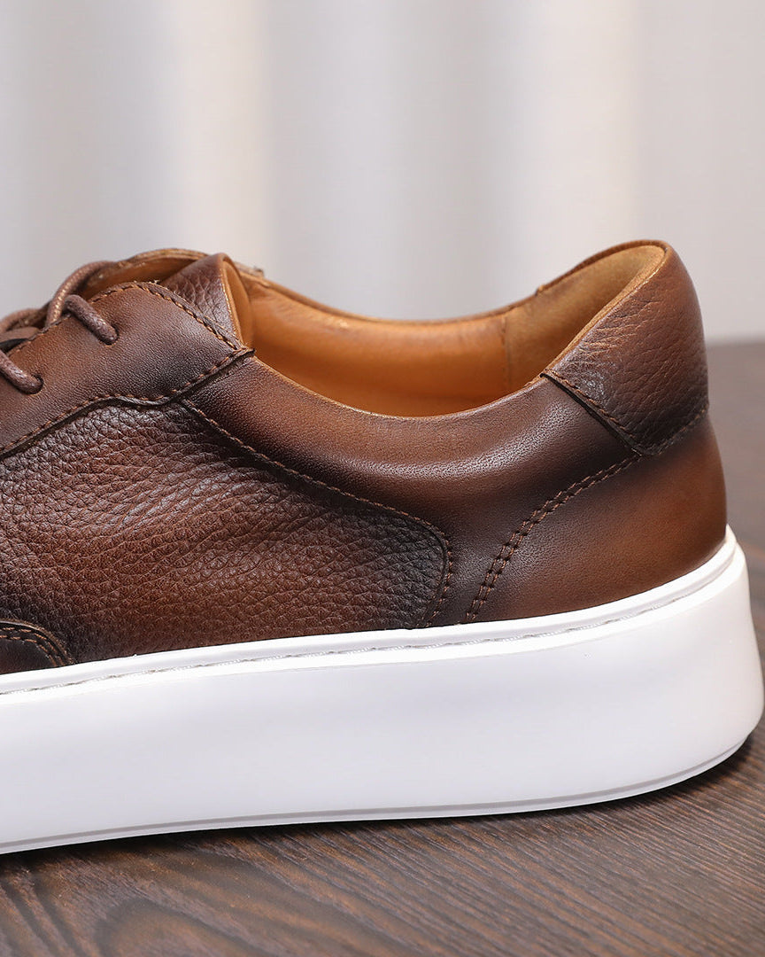 Torino Pebble-Grain low-top sneakers