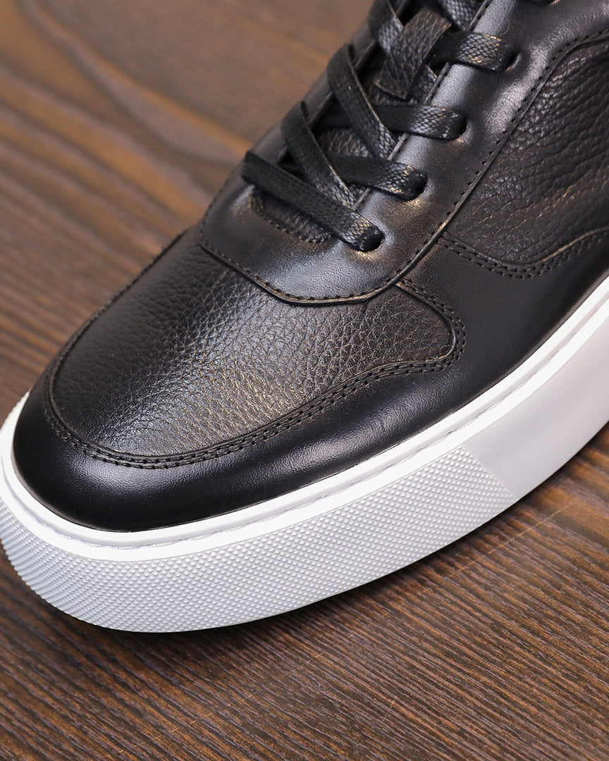 Torino Pebble-Grain low-top sneakers