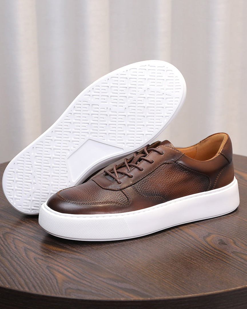 Torino Pebble-Grain low-top sneakers