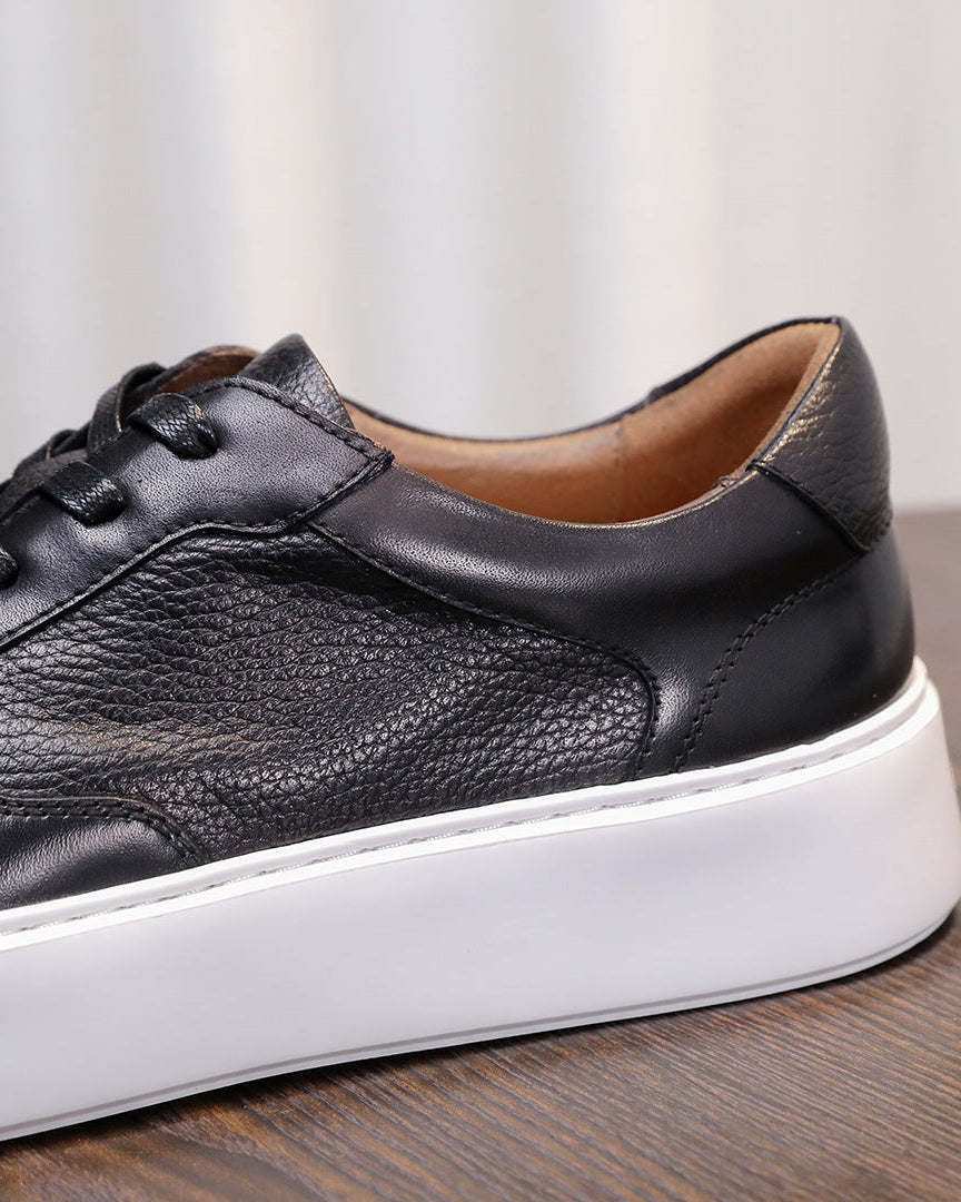 Torino Pebble-Grain low-top sneakers