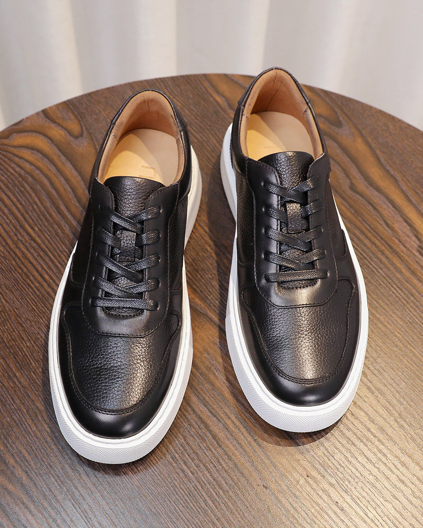 Torino Pebble-Grain low-top sneakers