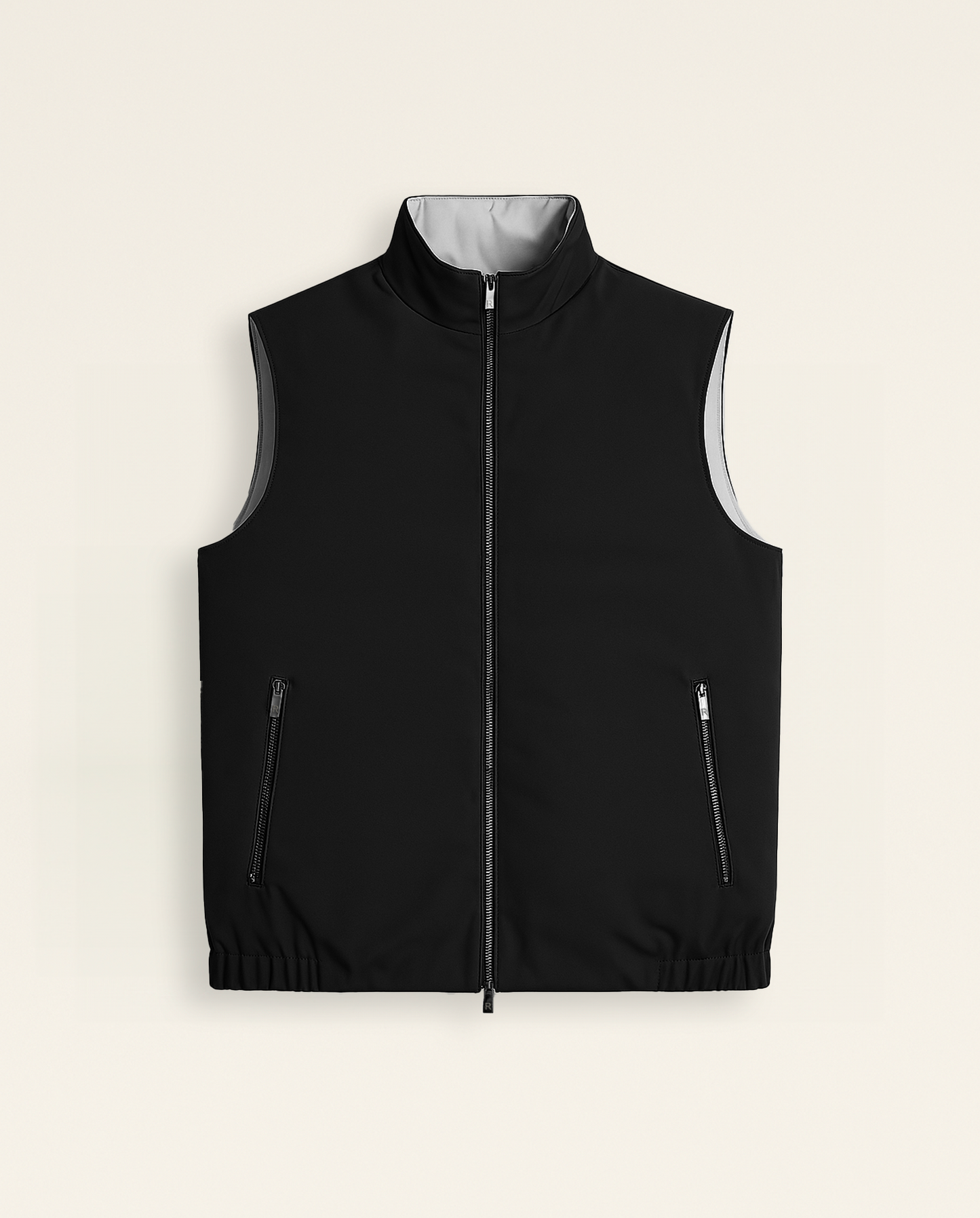 Reversible vest – black / gray