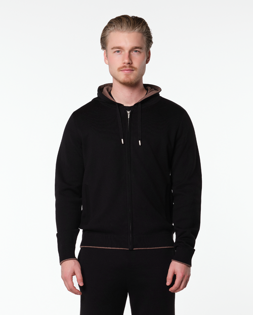 Weekend zip-up vest – black