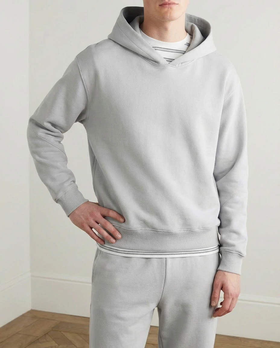 2-piece set for workouts, training, and running – grey