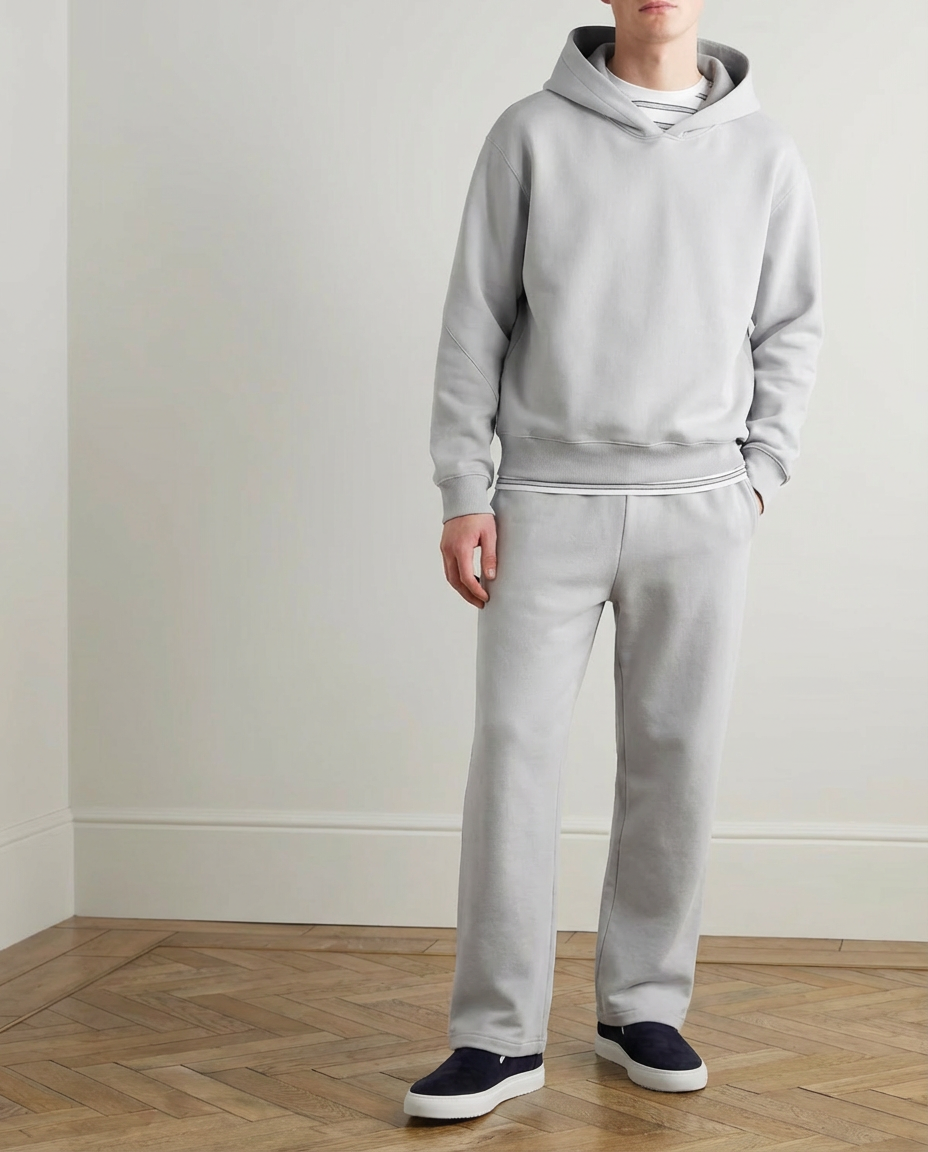 2-piece set for workouts, training, and running – grey