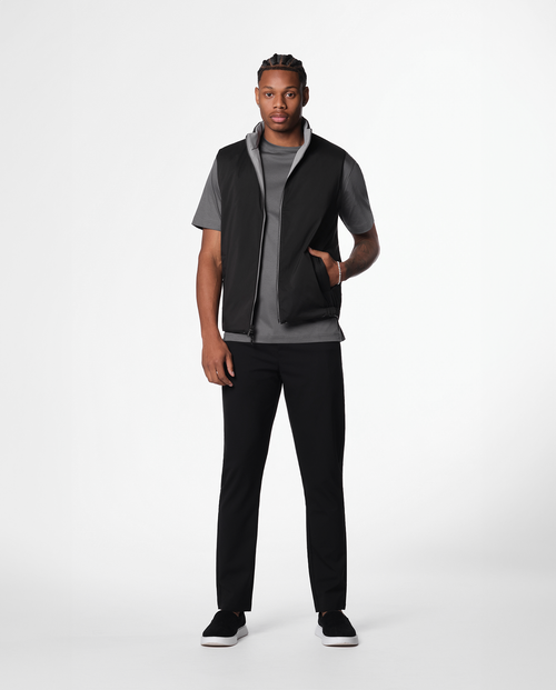 Reversible vest – black / gray