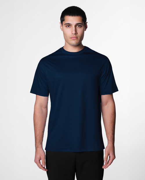 LUXURY T-SHIRT - DARK BLUE