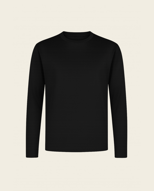 Black Lace Side T-Shirt