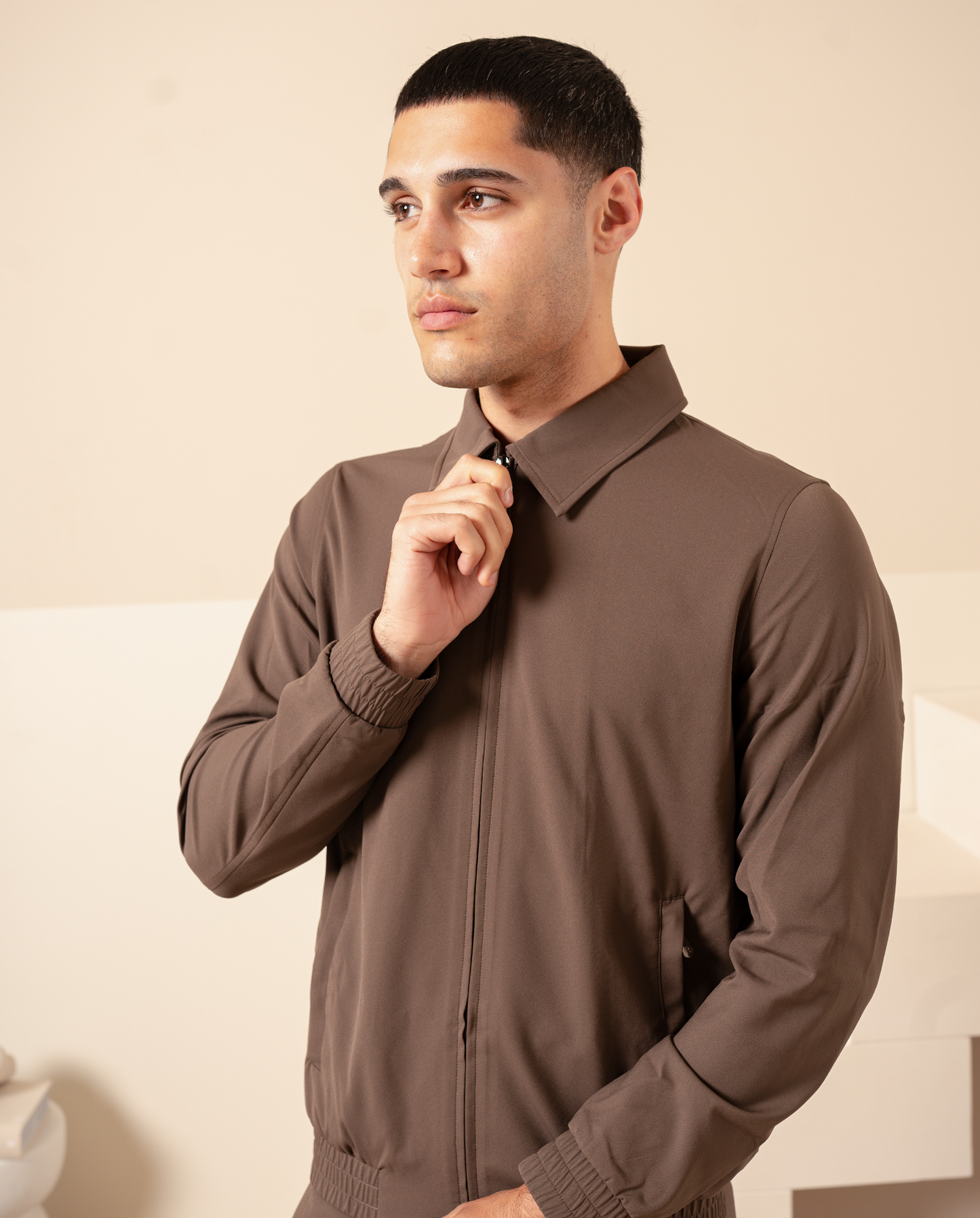 Tech jacket – black