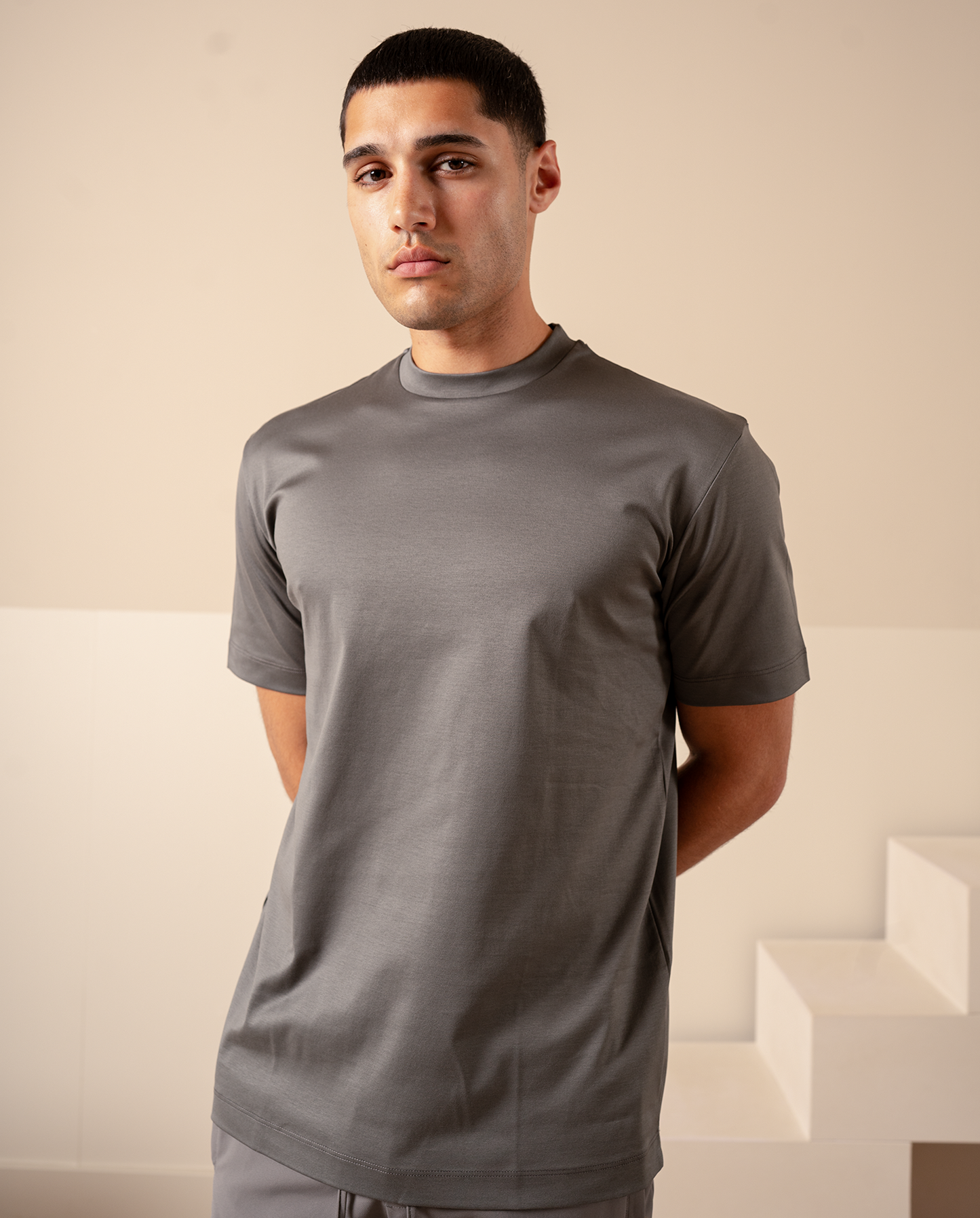 LUXURY T-SHIRT - GREY